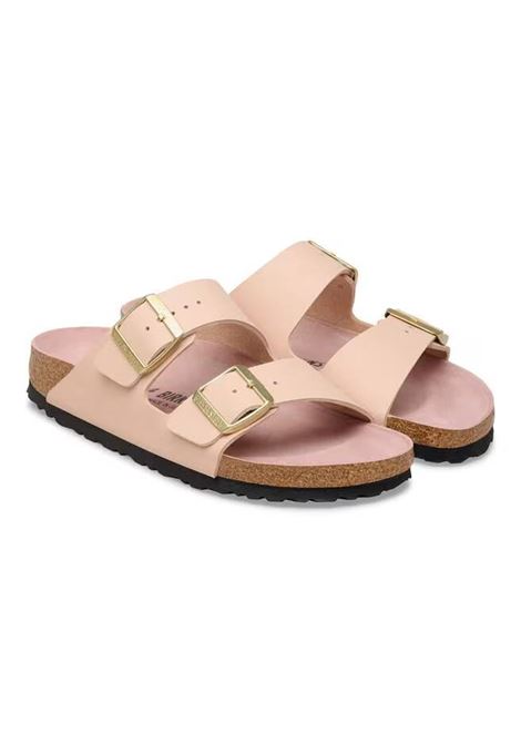 Arizona Birko-Flor Triples New Beige/Pink Clay BIRKENSTOCK | ARIZONABEIGE PINK CLAY